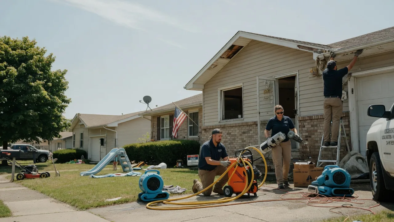 Water Damage Restoration in Amo, IN near me